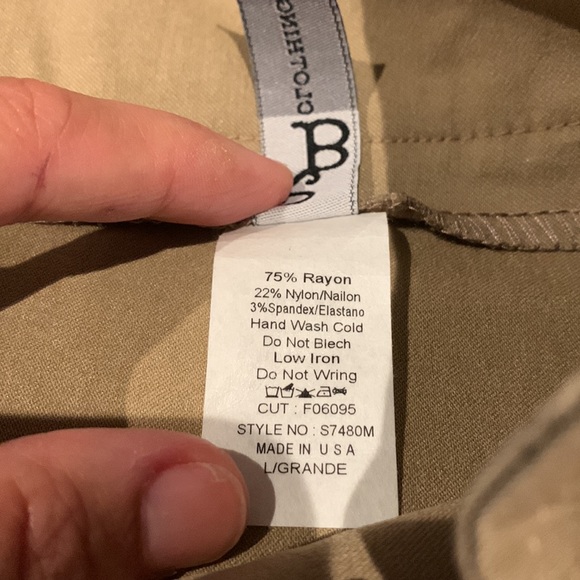 NWT Khaki Skirt-size large - Picture 5 of 6